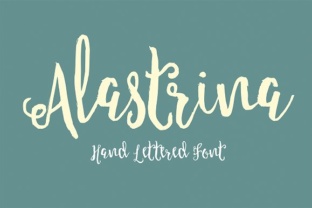 Alastrina: A Script Handwritten Font for Modern Web Design