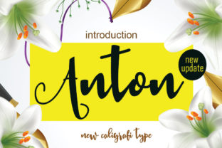 Anton: The Fluid Modern Script Font for Handmade Branding