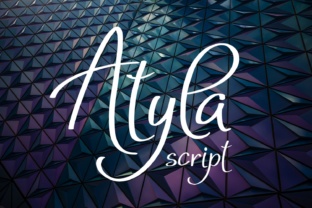 Atyla Script Font Review: A Fresh Handwritten Typeface for Modern Branding