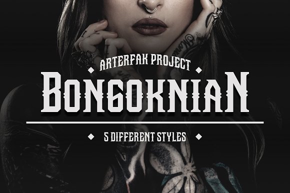 Bongoknian: The Experimental Slab Serif for Bold Digital Branding