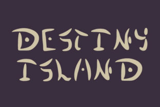 Destiny Island: The Playful Display Font for Scroll-Stopping Social Graphics