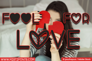 Fool for Love Typeface: A Hearty Display Font for Digital Branding
