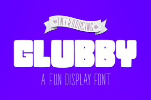 Glubby Typeface Review: A Bold Display Font for Playful Branding