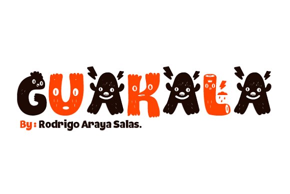 Guakala Pro: The Playful Handmade Font for Creative Sellers
