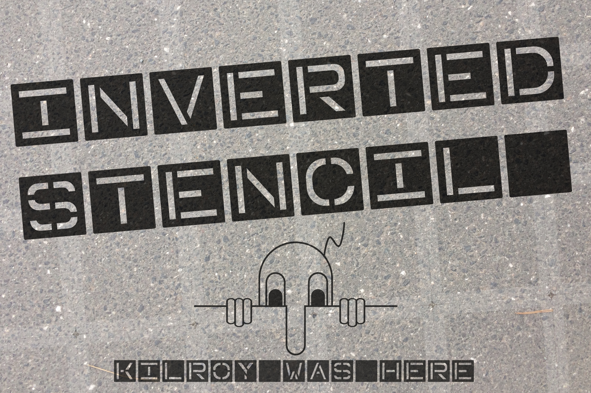 Inverted Stencil Free Download: A Bold Decorative Choice