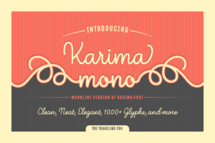Karima Mono: The Script Handwritten Font for Campaign Clarity