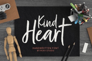Kind Heart Font Duo: The Script Typeface for Handmade Brands