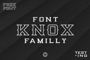 Knox: The Vintage Display Font for Authentic Small Business Branding