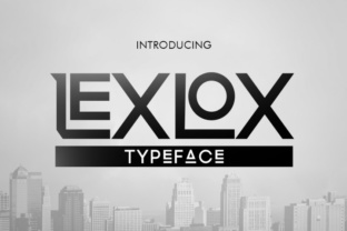 Lexlox Display Font Review for Bold Campaign Identities