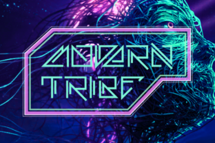 Modern Tribe: A Sci-Fi Display Font for High-Impact Campaigns