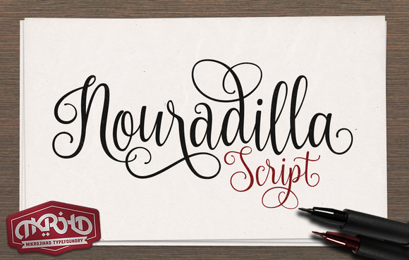 Nouradilla Script Free Version: Elegant Handwriting for Editorial Design