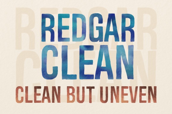 Redgar Clean: The Organic Handdrawn Font for Authentic Branding