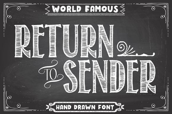 Return to Sender: The Expressive Display Font for Standout Branding