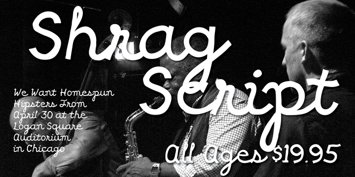 Shrag Script: A Comfortable Handwritten Font for Editorial Design