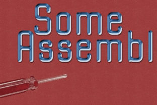 Some Assembly: The Distressed Sans Serif Font for Bold Campaign Visuals