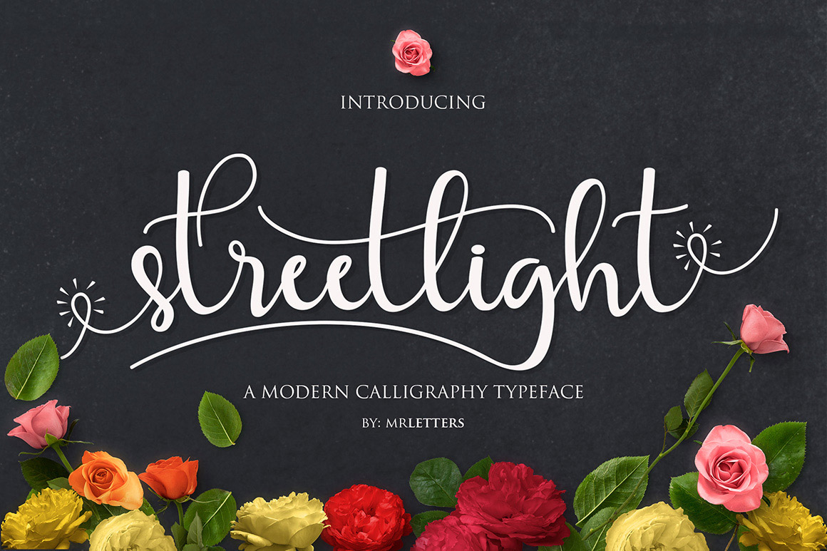 Streetlight Script Font for Elegant Brand Identity