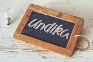 Undika Typeface: A Playful Display Font for Editorial Design