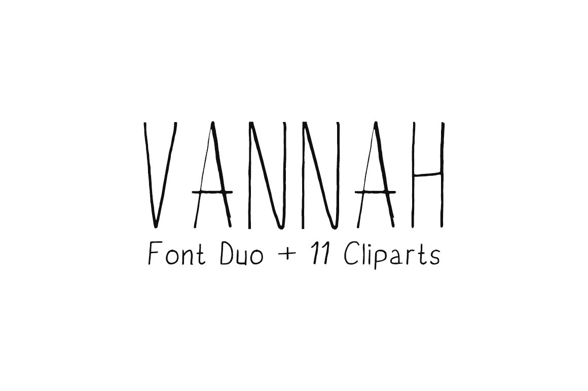 Vannah Font Duo: A Handmade Script for Authentic Brand Identity