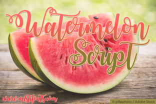 Watermelon Script: A Juicy Typeface for Editorial Design